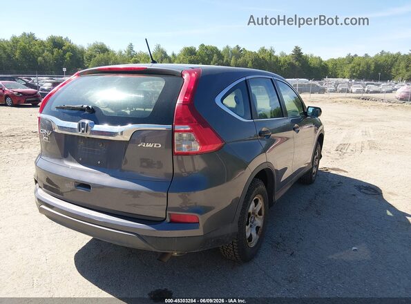 5J6RM4H32GL005978 2016 HONDA CR-V Gray 