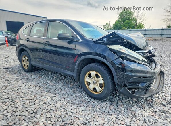 5J6RM4H32GL009948 2016 HONDA CR-V Черный Передняя правая четверть