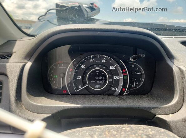 5J6RM4H32GL009948 2016 HONDA CR-V Черный Вид щитка приборов