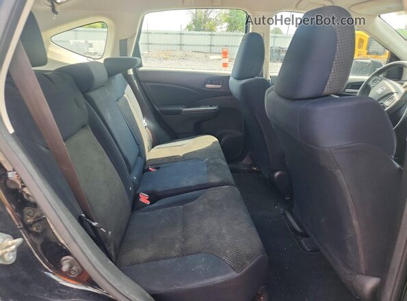 5J6RM4H32GL009948 2016 HONDA CR-V Черный Вид задней части салона