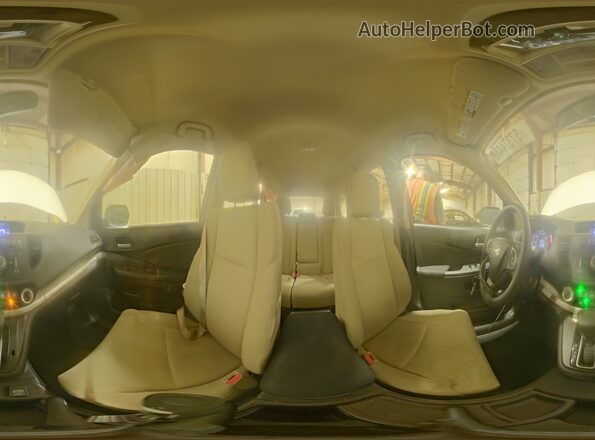 5J6RM4H32GL012963 2016 HONDA CR-V White Vista interior de 360 grados