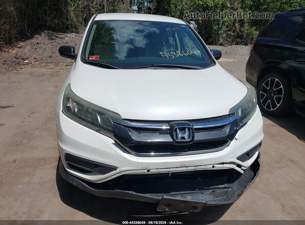 5J6RM4H32GL103652 2016 HONDA CR-V White Widok zestawu wskaźników