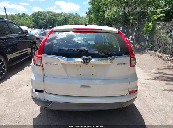 5J6RM4H32GL103652 2016 HONDA CR-V White 