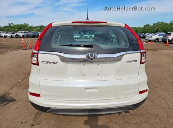 5J6RM4H33GL138152 2016 HONDA CR-V White Rear view