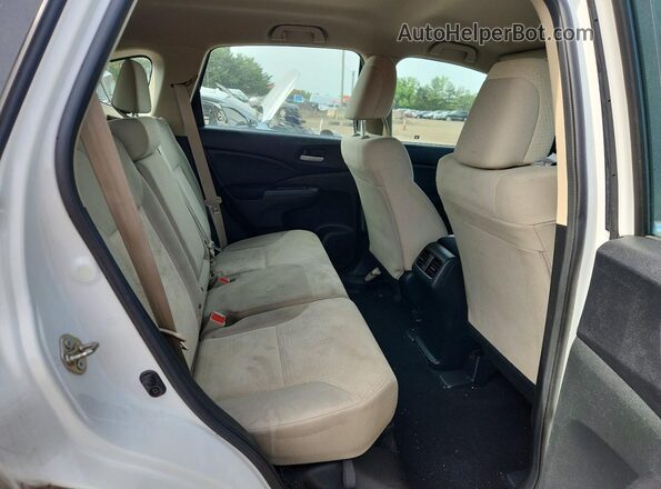5J6RM4H33GL138152 2016 HONDA CR-V White Rear interior view