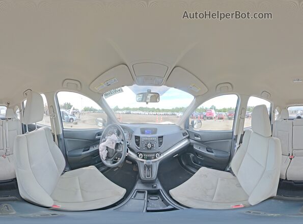 5J6RM4H33GL138152 2016 HONDA CR-V White 360 interior view