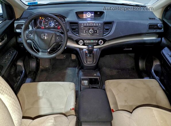 5J6RM4H34GL122445 2016 HONDA CR-V White Առջևի վահանակի տեսք