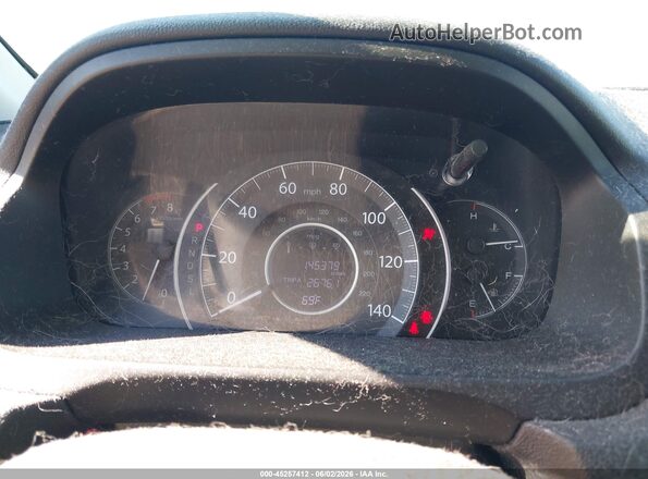5J6RM4H35GL085079 2016 HONDA CR-V Black უკანა სავარძლების ხედი