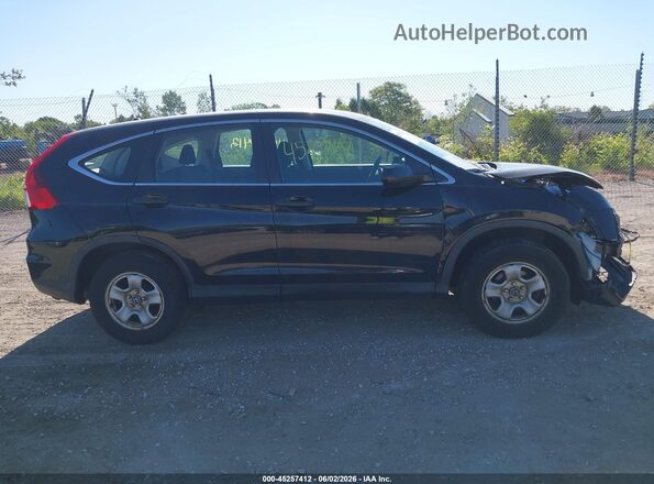 5J6RM4H35GL085079 2016 HONDA CR-V Black უკანა სალონის ხედი