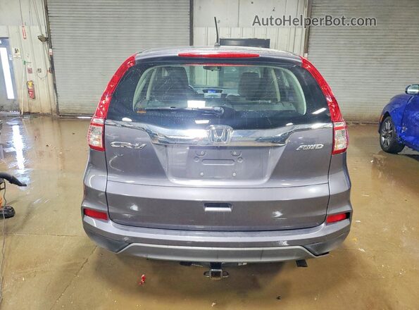 5J6RM4H36GL104576 2016 HONDA CR-V Gray Widok z tyłu