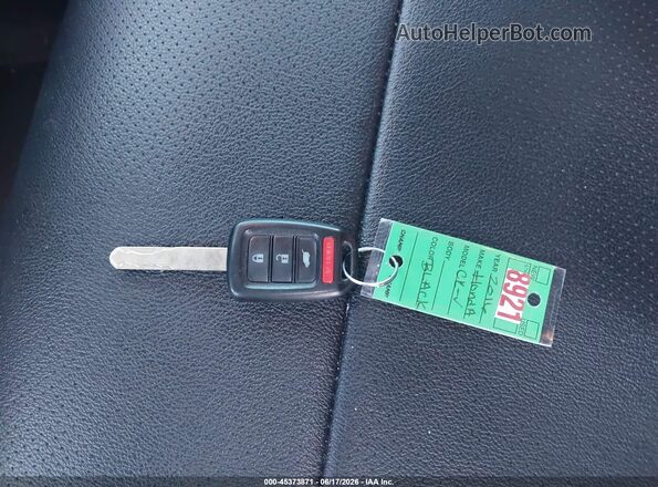 5J6RM4H36GL116324 2016 HONDA CR-V Black Առջևի վահանակի տեսք