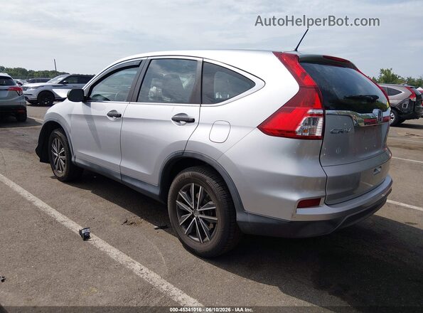 5J6RM4H36GL117537 2016 HONDA CR-V Silver Trasero izquierdo