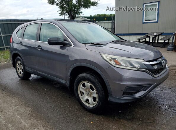 5J6RM4H38GL001594 2016 HONDA CR-V Charcoal Przód prawy