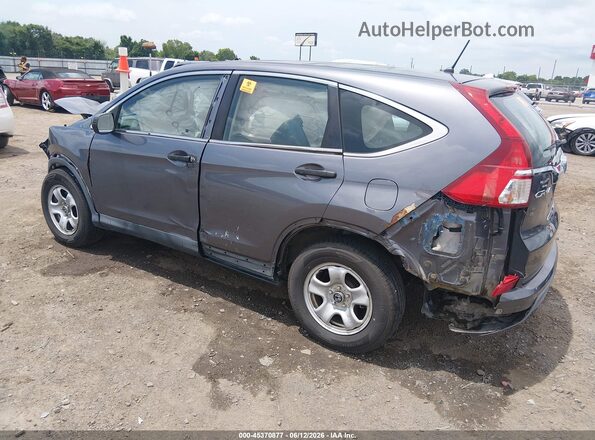 5J6RM4H39GL127432 2016 HONDA CR-V Gray Trasero izquierdo