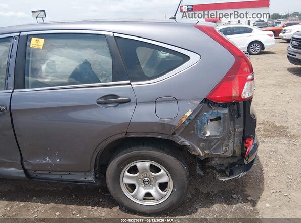 5J6RM4H39GL127432 2016 HONDA CR-V Gray 
