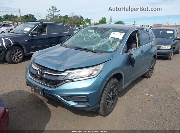 5J6RM4H40GL082440 2016 HONDA CR-V Light Blue Вид спереду