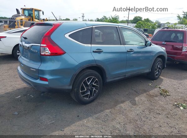 5J6RM4H40GL082440 2016 HONDA CR-V Light Blue Задня права чверть