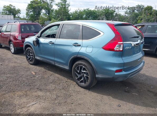 5J6RM4H40GL082440 2016 HONDA CR-V Light Blue Задня ліва чверть