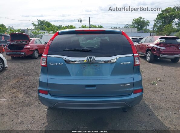 5J6RM4H40GL082440 2016 HONDA CR-V Light Blue 