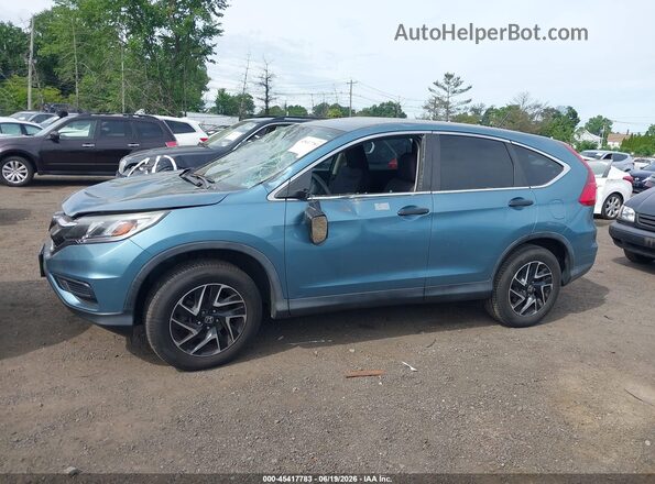 5J6RM4H40GL082440 2016 HONDA CR-V Light Blue Панорамний вид салону 360°