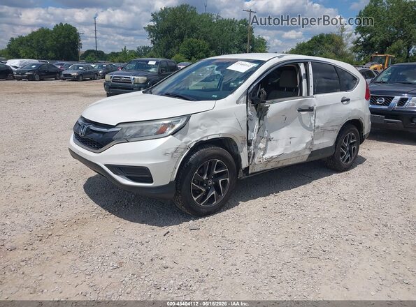5J6RM4H41GL012929 2016 HONDA CR-V White Передня ліва чверть