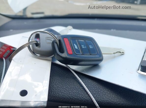 5J6RM4H41GL012929 2016 HONDA CR-V White Вид панелі приладів
