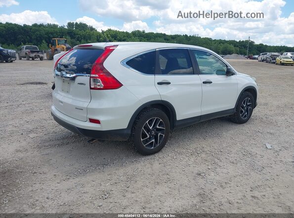 5J6RM4H41GL012929 2016 HONDA CR-V White Задня права чверть