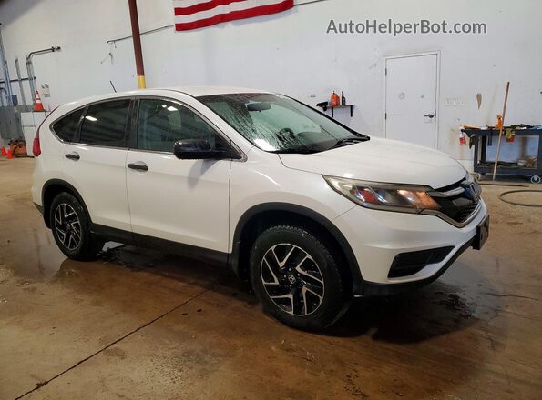 5J6RM4H43GL020076 2016 HONDA CR-V White წინა მარჯვენა