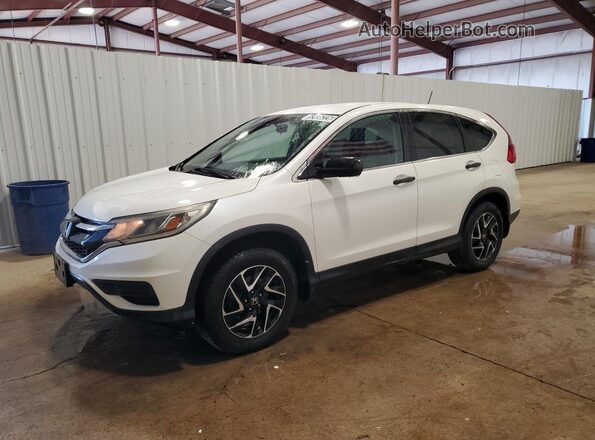 5J6RM4H43GL020076 2016 HONDA CR-V White 