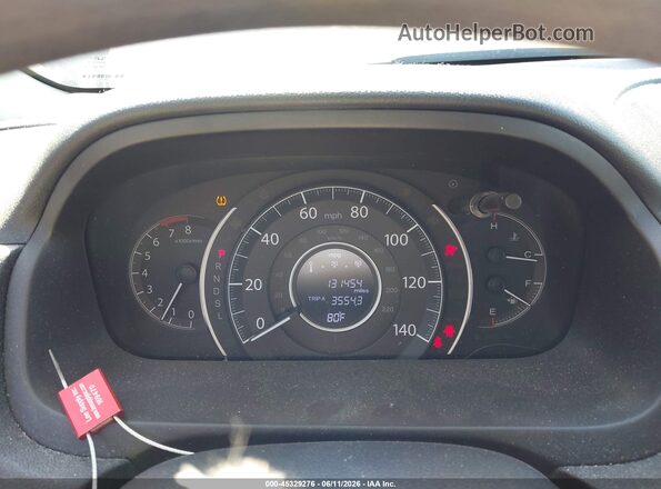 5J6RM4H44GL091187 2016 HONDA CR-V Red Vista de los asientos traseros