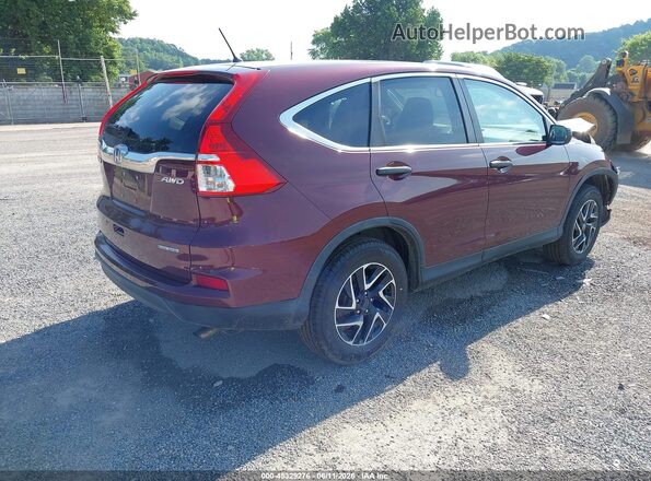 5J6RM4H44GL091187 2016 HONDA CR-V Red Trasero derecho
