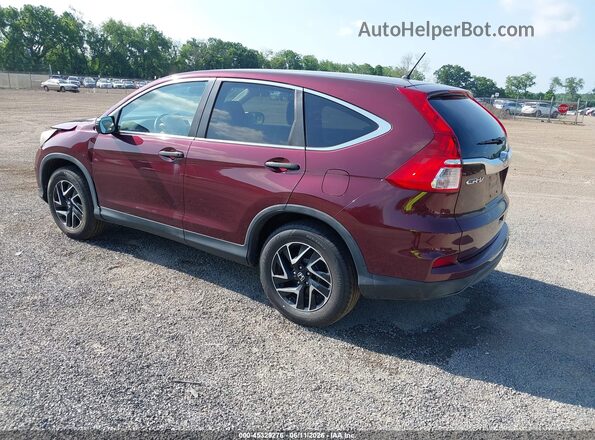 5J6RM4H44GL091187 2016 HONDA CR-V Red Trasero izquierdo