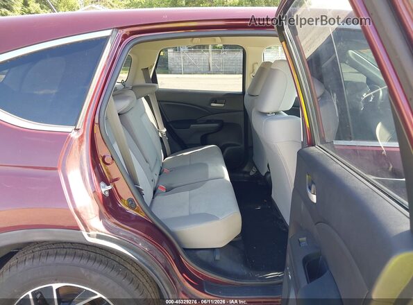 5J6RM4H44GL091187 2016 HONDA CR-V Red Vista de la etiqueta del VIN