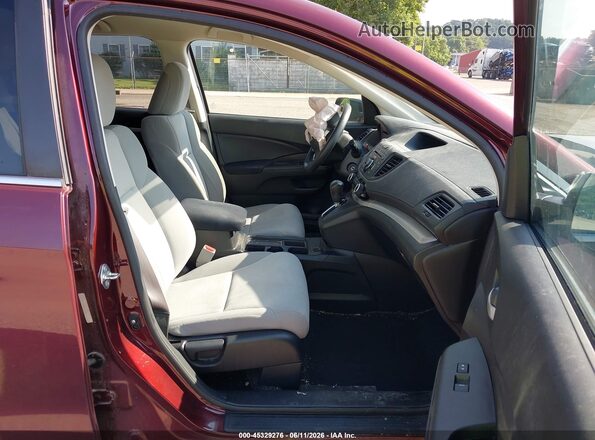 5J6RM4H44GL091187 2016 HONDA CR-V Red Vista interior delantera