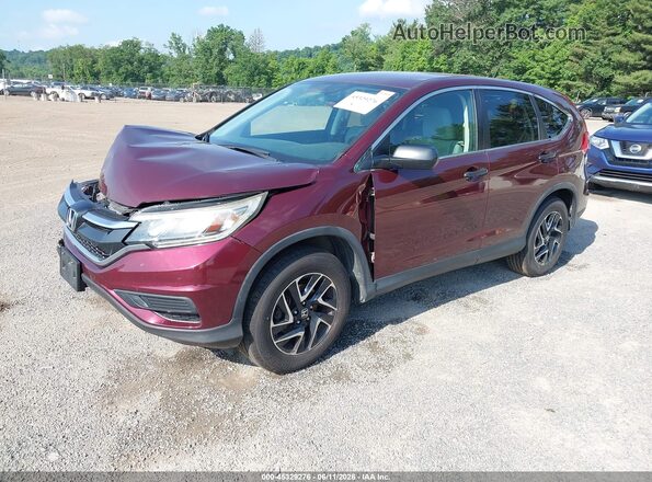 5J6RM4H44GL091187 2016 HONDA CR-V Red Vista tres cuartos delantera izquierda