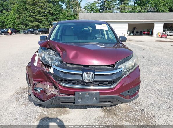 5J6RM4H44GL091187 2016 HONDA CR-V Red Vista del cuadro de instrumentos