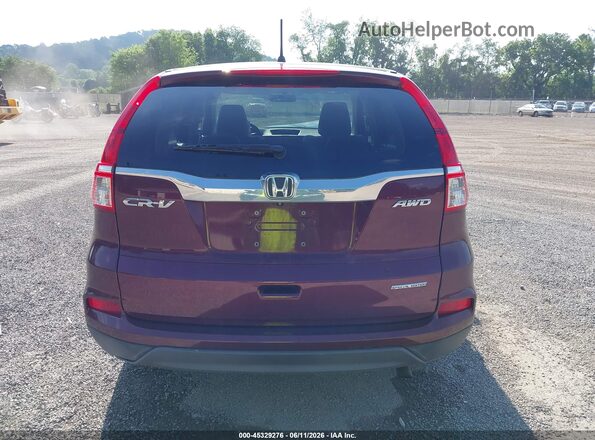 5J6RM4H44GL091187 2016 HONDA CR-V Red 