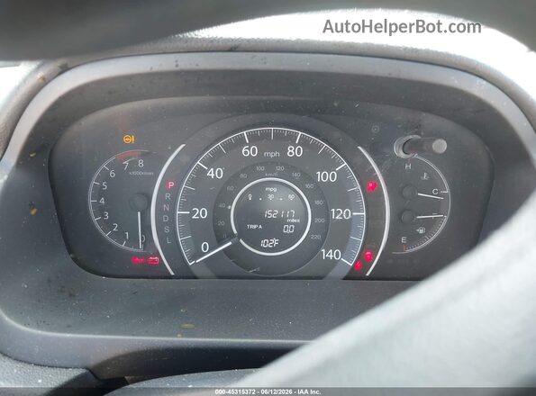 5J6RM4H45GL038563 2016 HONDA CR-V Silver Widok tylnych siedzeń