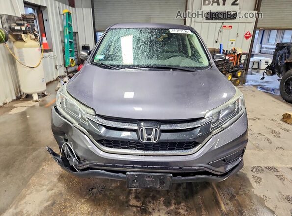 5J6RM4H45GL086032 2016 HONDA CR-V Gray Widok z przodu