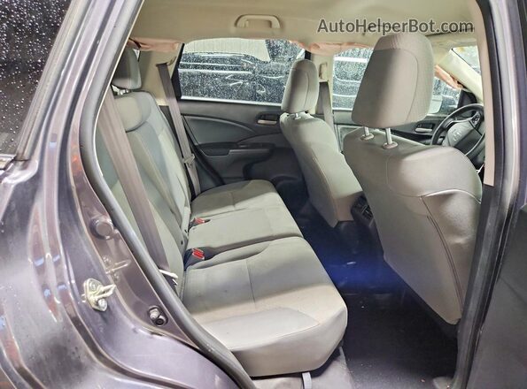 5J6RM4H45GL086032 2016 HONDA CR-V Gray Widok tylnych siedzeń