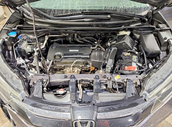 5J6RM4H45GL086032 2016 HONDA CR-V Gray Widok wnętrza z tyłu