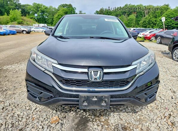 5J6RM4H45GL129056 2016 HONDA CR-V Black Front view