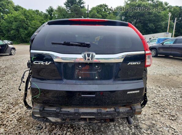 5J6RM4H45GL129056 2016 HONDA CR-V Black Rear view