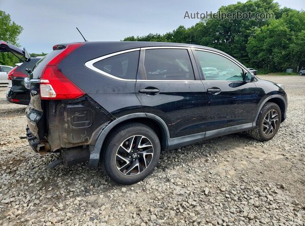 5J6RM4H45GL129056 2016 HONDA CR-V Black Rear right