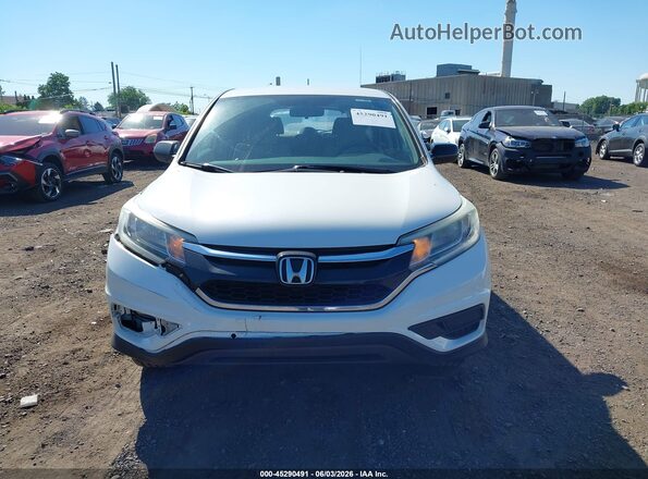 5J6RM4H47GL053131 2016 HONDA CR-V White ხელსაწყოთა პანელის ხედი
