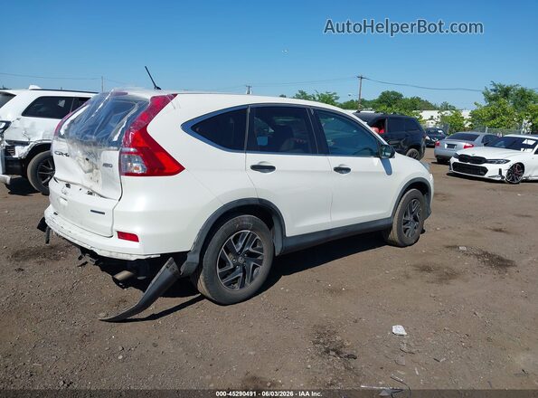 5J6RM4H47GL053131 2016 HONDA CR-V White უკანა მარჯვენა