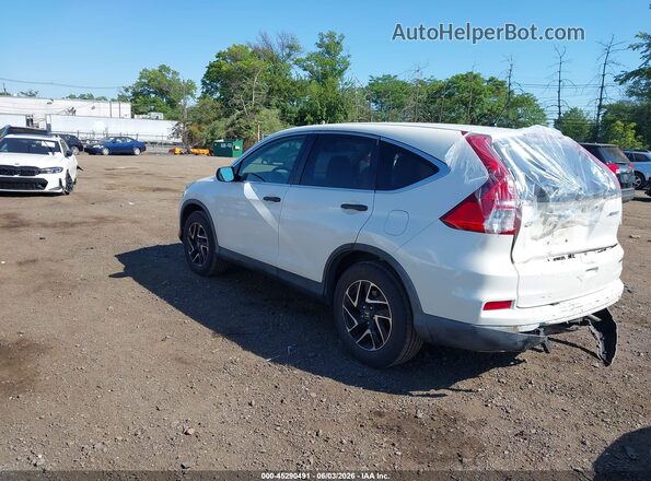 5J6RM4H47GL053131 2016 HONDA CR-V White უკანა მარცხენა