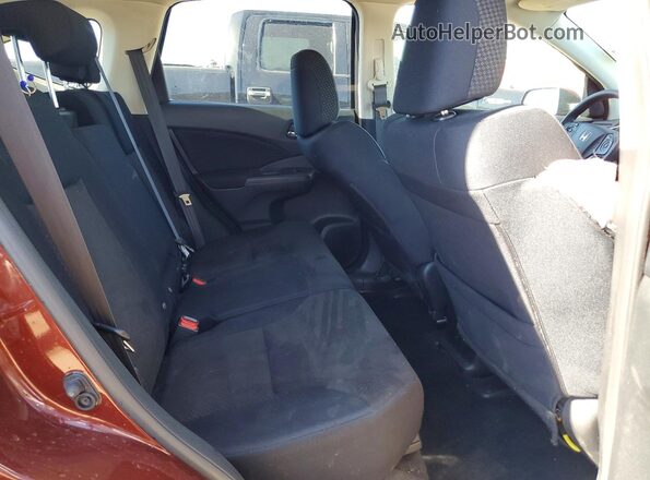 5J6RM4H50GL091499 2016 HONDA CR-V Brown Rear seats view