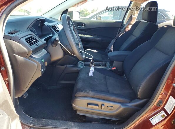 5J6RM4H50GL091499 2016 HONDA CR-V Brown Front interior view