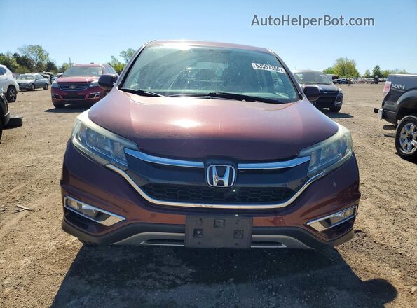 5J6RM4H50GL091499 2016 HONDA CR-V Brown Front view